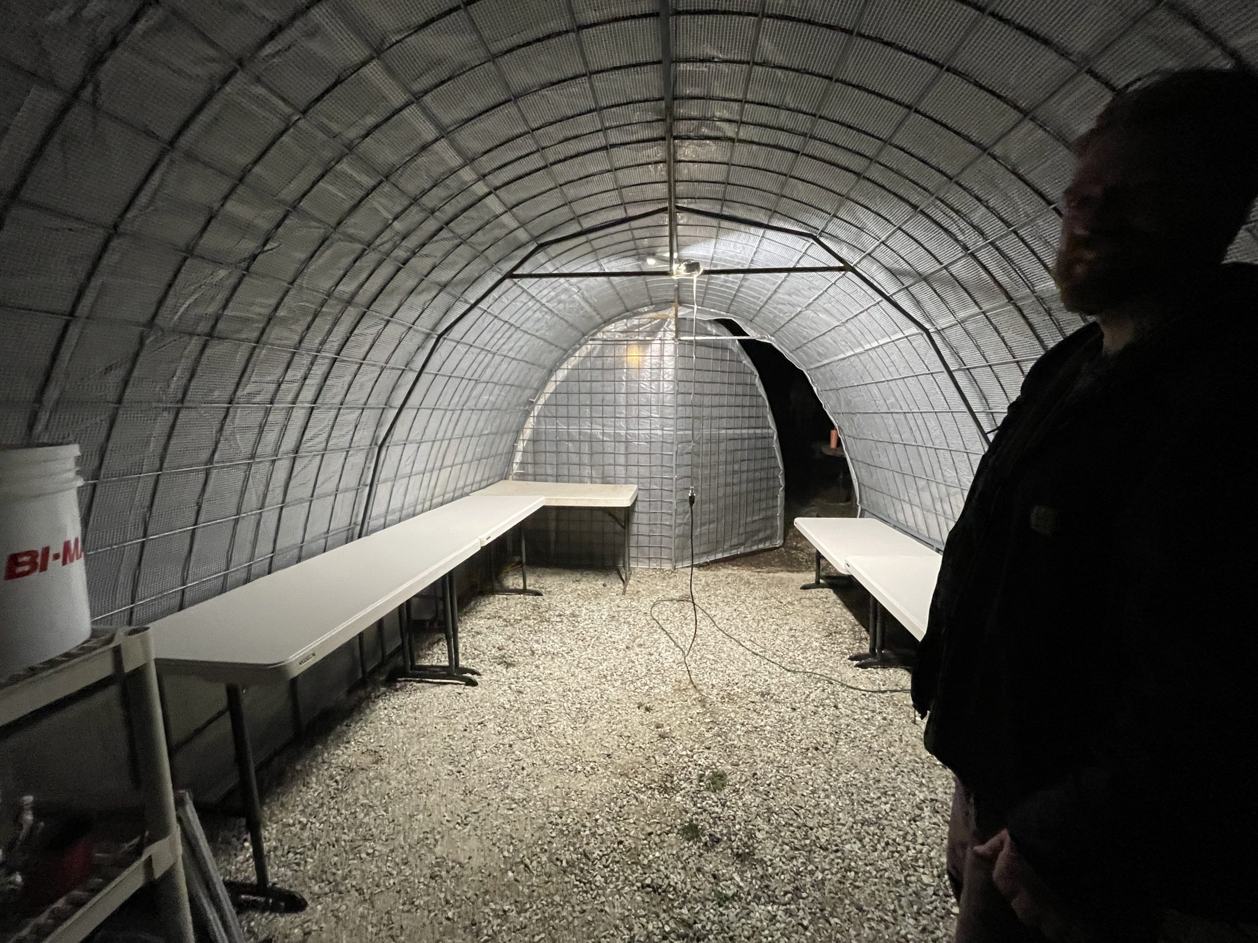 high tunnel greenhouse, Spokane WA